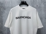 Balenciaga Classic Logo Printed T-shirt Couple Casual Oversize Short Sleeve