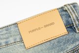 Purple Brand 26SS High Street Ink Patch Washed Jeans
