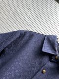 Louis Vuitton 26SS Unisex Fashion Full Logo Casual Denim Shirt Set