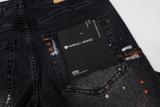 Purple Brand 26SS High Street Ink Patch Washed Jeans