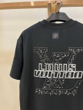 Louis Vuitton 26SS Fashion Embroidered Logo Short Sleeve Unisex Casual Versatile T-shirt