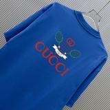 Gucci Fashion Logo Printed Short Sleeve Unisex Casual Versatile T-shirt