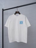 Loewe 26SS Fashion Embroidered Logo Short Sleeve Unisex Casual Versatile T-shirt