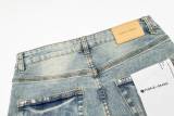 Purple Brand 26SS High Street Ink Patch Washed Jeans