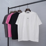 Chrome Hearts 26SS Fashion Embroidered Cross Short Sleeve Unisex Casual Versatile T-shirt