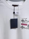 Louis Vuitton 26SS Fashion Toothbrush Embroidered Logo Short Sleeve Unisex Casual Versatile T-shirt