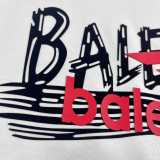Balenciaga Classic Logo Printed Short Sleeve Unisex Casual Versatile T-shirt