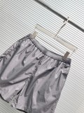 Prada Fashion Triangle Logo Zipper Quick drying Casual Versatile Shorts