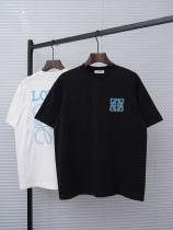 Loewe 26SS Fashion Embroidered Logo Short Sleeve Unisex Casual Versatile T-shirt Loewe 26SS Fashion Embroidered Logo Short Sleeve Unisex Casual Versatile T-shirt
