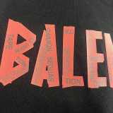 Balenciaga Classic Logo Printed Short Sleeve Unisex Casual Versatile T-shirt