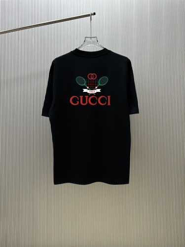 Gucci Fashion Logo Printed Short Sleeve Unisex Casual Versatile T-shirt