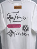 Louis Vuitton 26SS Fashion Toothbrush Embroidered Logo Short Sleeve Unisex Casual Versatile T-shirt