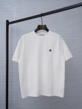 Moncler 26SS Fashion Embroidered Logo Short Sleeve Unisex Casual Versatile T-shirt