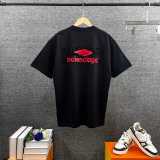 Balenciaga Classic Logo Printed Short Sleeve Unisex Casual Versatile T-shirt