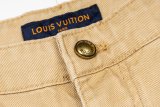 Louis Vuitton 2026SS Fashion Embroidered Graffiti Work Shorts Casual Versatile Shorts