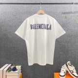 Balenciaga Classic Logo Printed Short Sleeve Unisex Casual Versatile T-shirt
