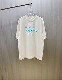 Dior Fashion Logo Printed T-shirt Couple Casual Loose Short Sleeve