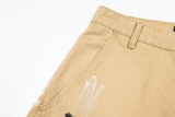 Louis Vuitton 2026SS Fashion Embroidered Graffiti Work Shorts Casual Versatile Shorts