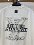 Louis Vuitton 26SS Fashion Embroidered Logo Short Sleeve Unisex Casual Versatile T-shirt