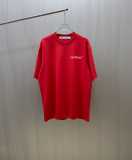 Off White Classic Arrow Logo Printed T-shirt Couple Casual Loose Short Sleeve