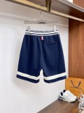 Dior 26SS Fashion Embroidered Logo Splicing Shorts for Men's Casual Drawstring Sports Pants