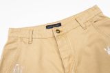 Louis Vuitton 2026SS Fashion Embroidered Graffiti Work Shorts Casual Versatile Shorts