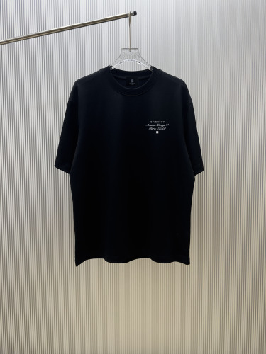 Givenchy Classic Letter Printed Short Sleeve Unisex Casual Versatile T-shirt