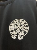 Chrome Hearts Fashion Color Cross Embroidered T-shirt Couple Casual Loose Short Sleeve