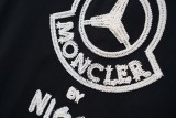 Moncler 26SS Fashion Embroidered Logo Short Sleeve Unisex Casual Versatile T-shirt