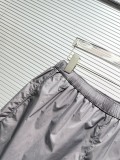 Prada Fashion Triangle Logo Zipper Quick drying Casual Versatile Shorts