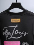Louis Vuitton 26SS Fashion Toothbrush Embroidered Logo Short Sleeve Unisex Casual Versatile T-shirt