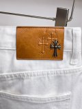 Chrome Hearts 26SS High Street Cross Denim Shorts Unisex Casual Versatile Shorts