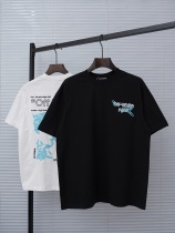 Off White 26SS Fashion Embroidered Arrow Logo Short Sleeve Unisex Casual Versatile T-shirt