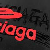 Balenciaga Classic Logo Printed Short Sleeve Unisex Casual Versatile T-shirt