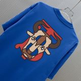 Burberry Fashion Personalized TB Printed Short Sleeve Unisex Casual Versatile T-shirt