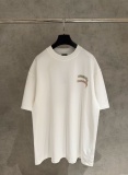 Balenciaga Classic Retro Hand Drawn Logo Printed Short Sleeve Unisex Casual Loose T-shirt