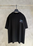 Balenciaga Classic Retro Hand Drawn Logo Printed Short Sleeve Unisex Casual Loose T-shirt