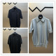 Prada Fashion Versatile Embroidered Logo Polo Collar Knitted Short Sleeve