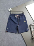 Moncler 26SS Classic Embroidered Logo Shorts Unisex Casual Drawstring Sports Pants