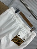 Fendi 26SS Classic Monster Double Sided Wearable Shorts Unisex Casual Drawstring Sports Pants