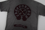 Chrome Hearts 26SS Fashion Patch Embroidered T-shirt Unisex Casual Loose Short Sleeve
