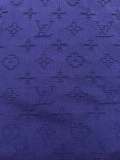 Louis Vuitton Classic Full Logo Jacquard Casual Versatile Knitted Short Sleeve