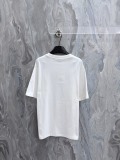 Burberry 26SS Classic Embroidery LogoT girl Unisex Casual Loose Short Sleeve