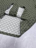 Gucci Classic Full GG Printed Casual Collar Short Sleeve Shirt