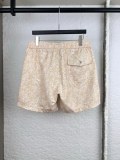 Moncler Fashion Full Cashew Flower Drawstring Beach Shorts Couple Casual Versatile Shorts