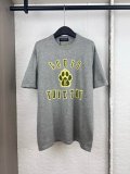 Louis Vuitton Fashion Dog Palm Logo Jacquard Casual Versatile Knitted Short Sleeve
