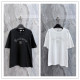 Burberry 26SS Classic Embroidery LogoT girl Unisex Casual Loose Short Sleeve