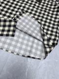 Louis Vuitton 26SS Fashion Checkered Casual Versatile Short Sleeve Shirt