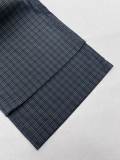 Balenciaga Fashion Checkered Alphabet Embroidered Drawstring Casual Pants