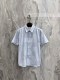 Louis Vuitton 26SS Fashion Chessboard Logo Jacquard Casual Versatile Short Sleeve Shirt
